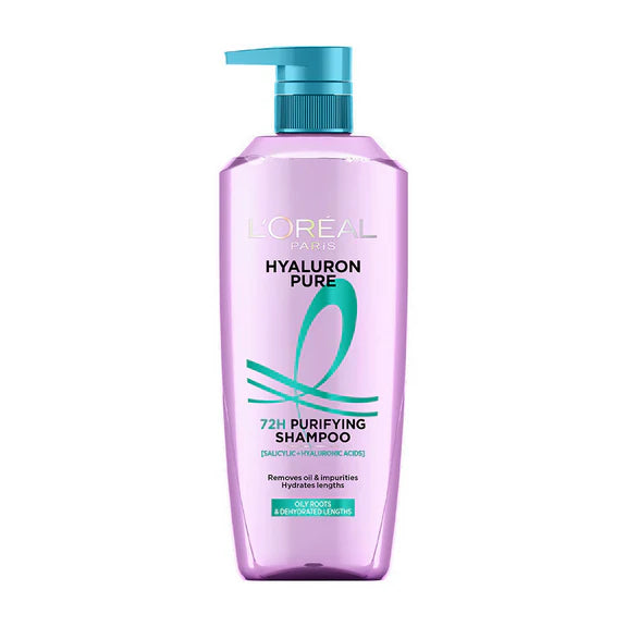 L'Oreal Paris Hyaluron Pure 72H Purifying Shampoo - 200 ml