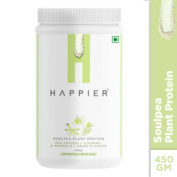 Happier Soulpea Plant Protein Powder - 450 gm