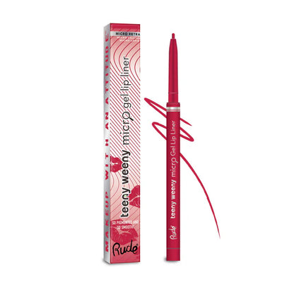 Rude Cosmetics Teeny Weeny Micro Gel Lip Liner - Seeing Red - 0.1 gm