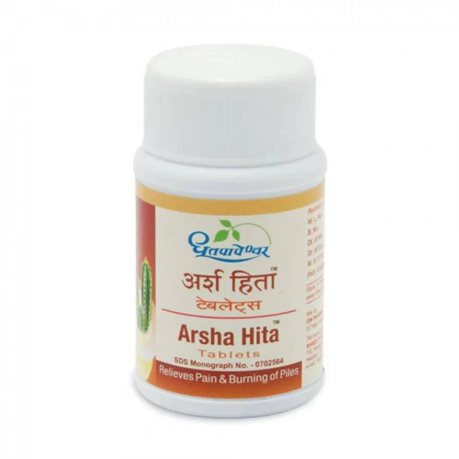 Dhootapapeshwar Arsha Hita Tablets -60 tabs