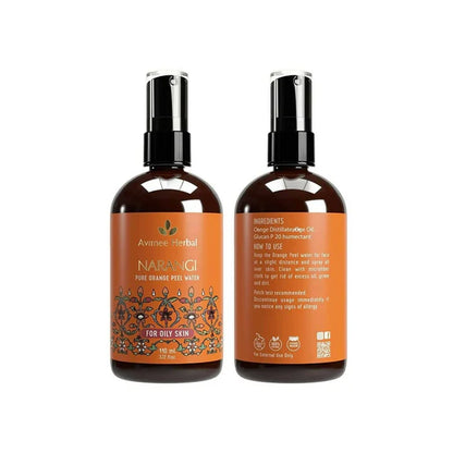 Avimee Herbal Narangi Pure Orange Peel Water For Oily Skin - 110 ml