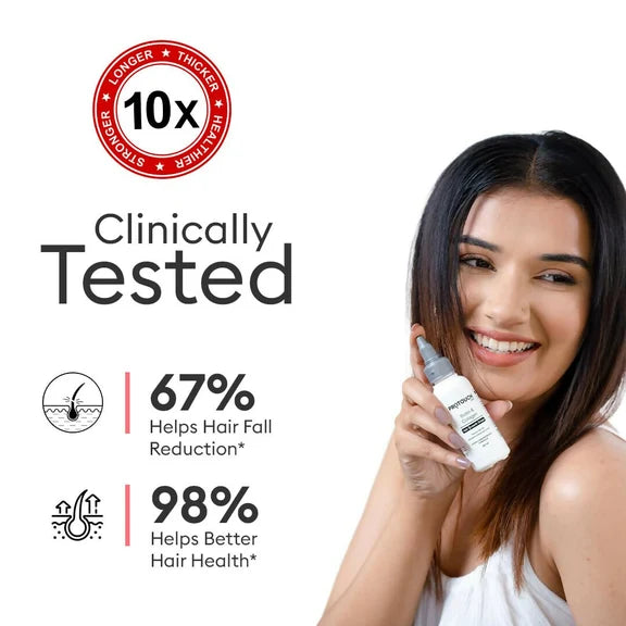 Protouch Biotin & Collagen Hair Growth Drops with Redensyl, Anagain, Procapil, and Onion Extract - 60 ml