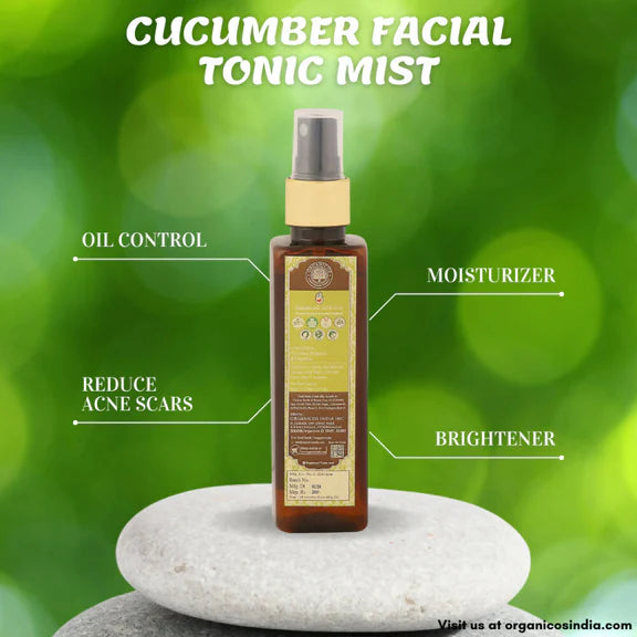 Organicos Cucumber Facial Tonic Mist - 100 ml