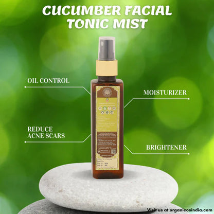 Organicos Cucumber Facial Tonic Mist - 100 ml