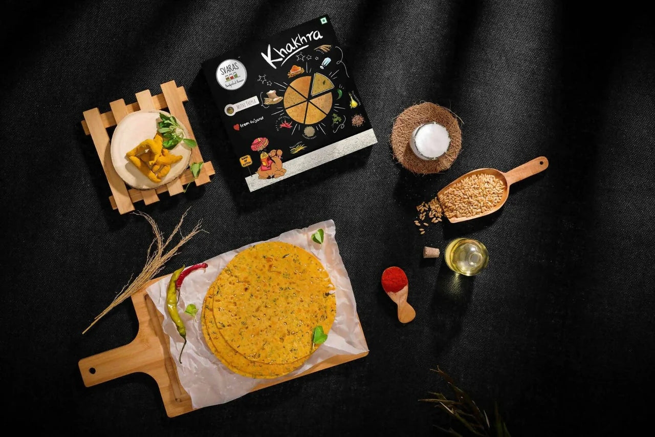 Svaras Methi Thepla Khakhra