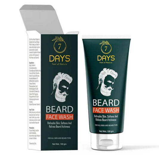 7 Days Beard Face Wash - 100 gm