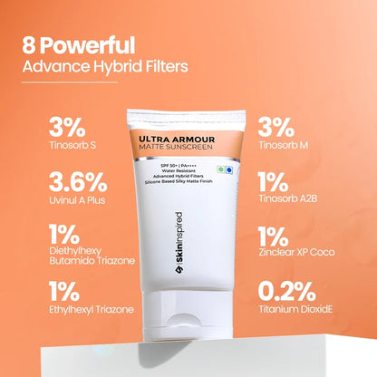 Ultra Armour Silicone Sunscreen Gel SPF 50+ PA++++ (50g)