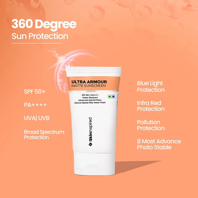Ultra Armour Silicone Sunscreen Gel SPF 50+ PA++++ (50g)