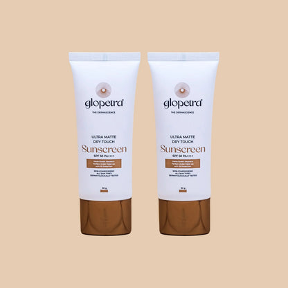 Glopetra Ultra Matte Dry Touch Sunscreen Spf 50 Pa+++ - 50 gm