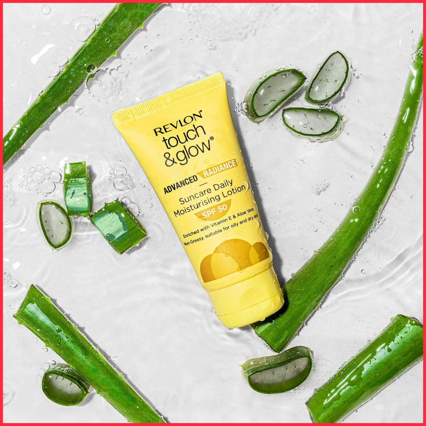 Revlon Touch & Glow Advanced Radiance Sun Care Daily Moisturizing Lotion SPF 50 - 50 ml
