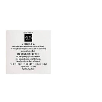 Lakme Absolute Perfect Radiance Brightening Night Cream - 50 gm