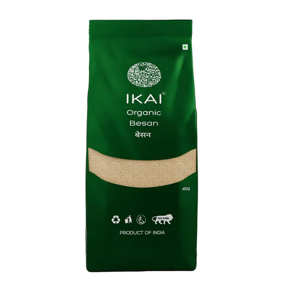 IKAI Organic Besan (Gram Flour) - 450 gm