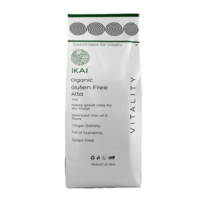 IKAI Organic Gluten Free Atta - 500 gm