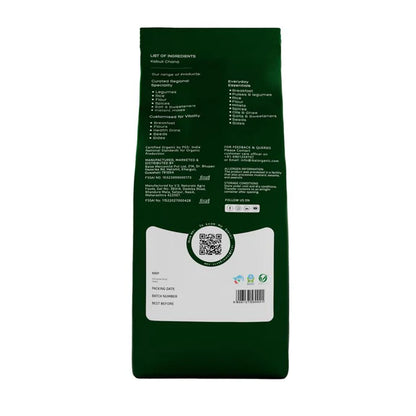 IKAI Organic Kabuli Chana (White Chickpea) - 500 gm