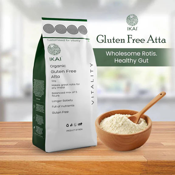 IKAI Organic Gluten Free Atta - 500 gm