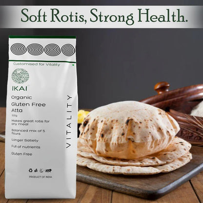 IKAI Organic Gluten Free Atta - 500 gm