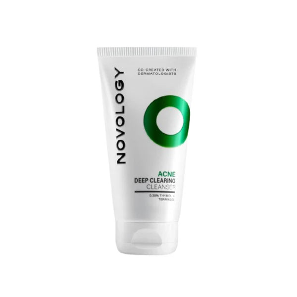 Novology Acne Reduction Cleanser With 0.35% Thymol + Terpineol - 150 gm