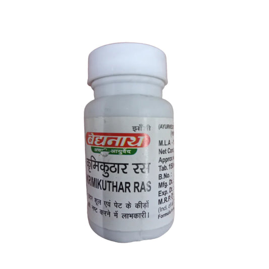 Baidyanath Jhansi Krimikuthar Ras 80 Tabs