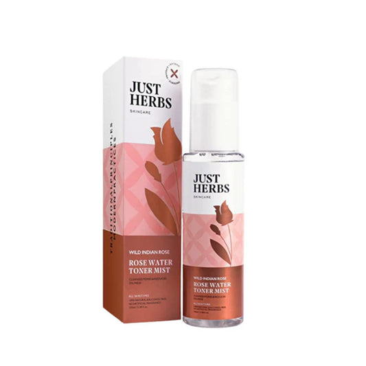 Just Herbs Steam Distilled Rose Water Facial Mist - 100 ml