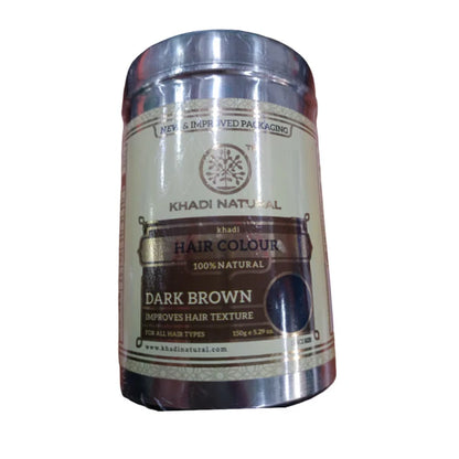 Khadi Natural Herbal Hair Colour Dark Brown - 150 gm