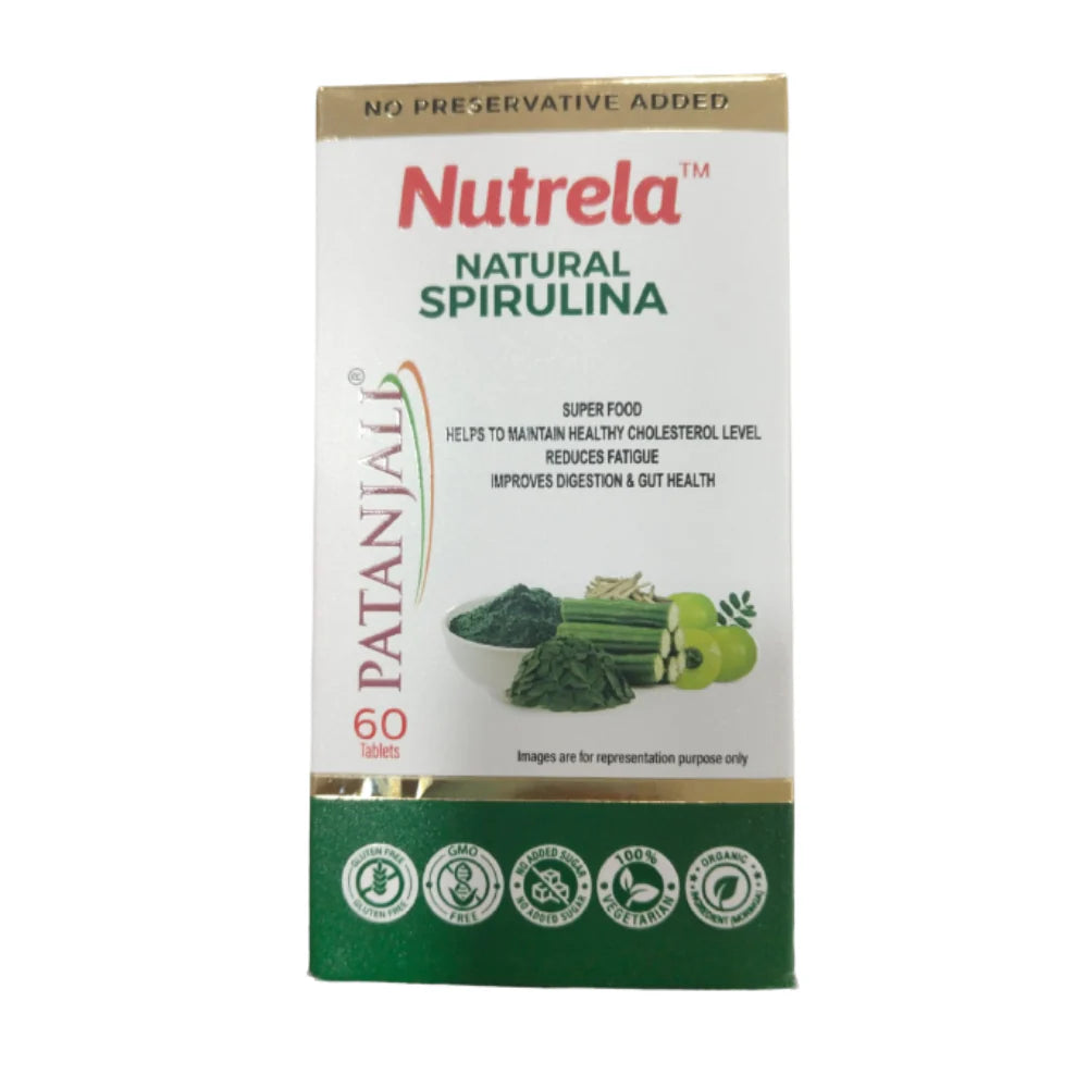 Patanjali Spirulina Capsule With Natural Spirulina