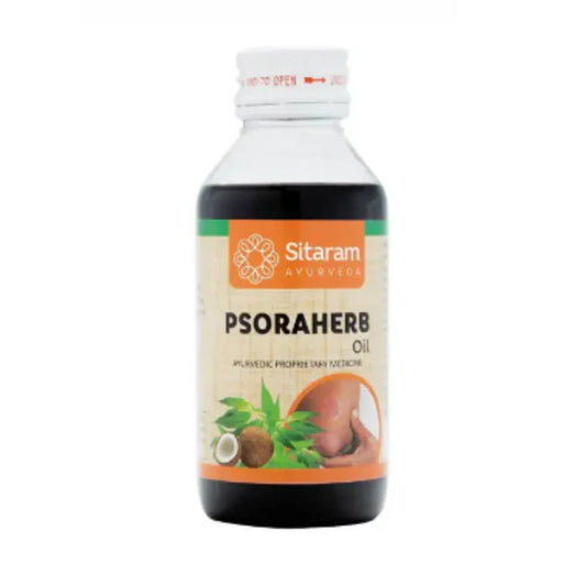 Sitaram Ayurveda Psora Herb Oil - 100 m