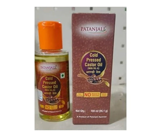 Patanjali Cold Pressed Castor Oil - 100 ml