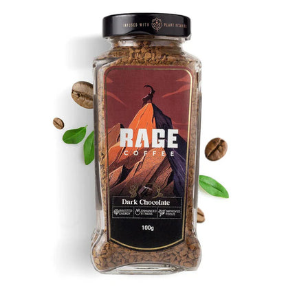 Rage Coffee Dark Chocolate Instant Coffee - 50 gm