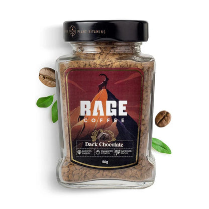 Rage Coffee Dark Chocolate Instant Coffee - 50 gm