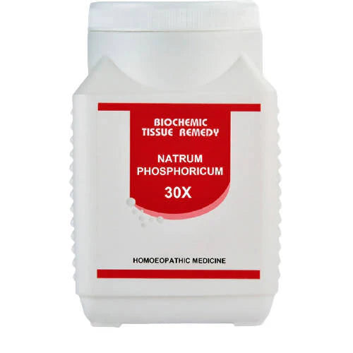 Bakson's Homeopathy Natrum Phosphoricum Biochemic Tablets -3X