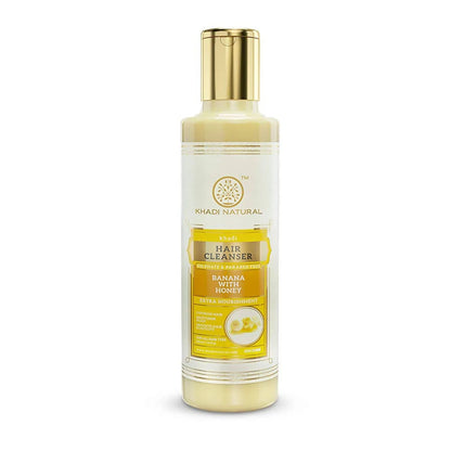 Khadi Natural Banana With Honey Hair Cleanser - 210 ml