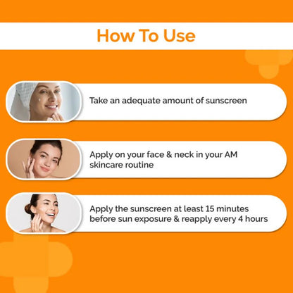 The Derma Co 1% Hyaluronic Sunscreen Aqua Gel with SPF 50