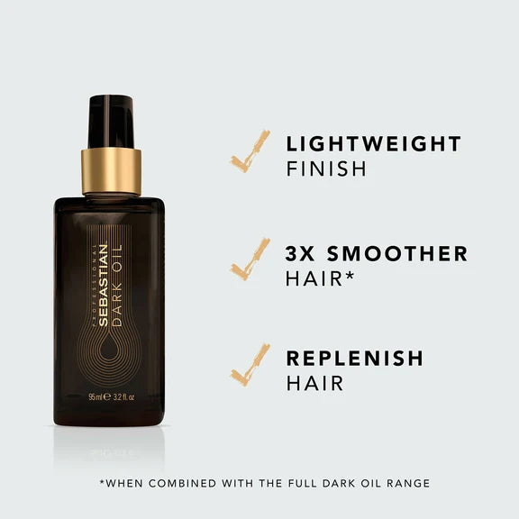 Sebastian Professional Dark Oil Hair Styling Oil - 30 ml
