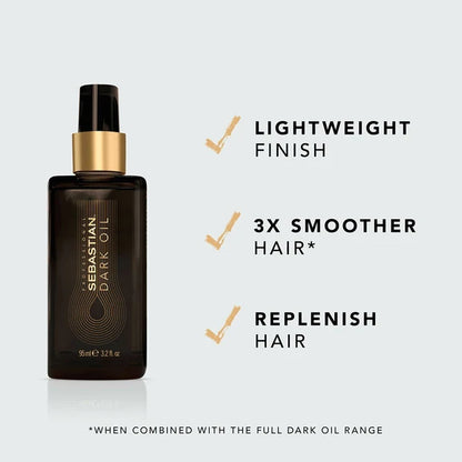 Sebastian Professional Dark Oil Hair Styling Oil - 30 ml