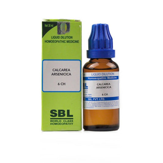 SBL Homeopathy Calcarea Arsenicica Dilution -6 CH