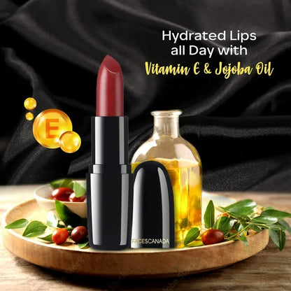 Faces Canada Weightless Creme Lipstick - Plum Peach 06 - 4 gm