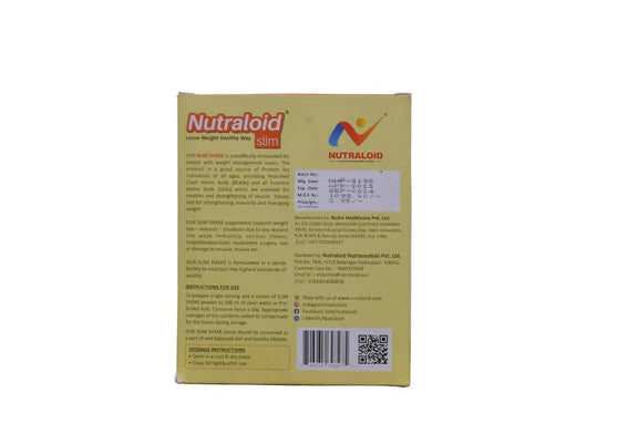Nutraloid Slim Weight Loss Protein Powder (Mango) - 385 gm