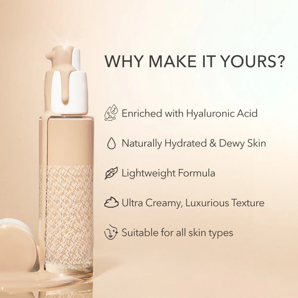 Kay Beauty By Katrina Kaif Hydrating Foundation - 105Y Light