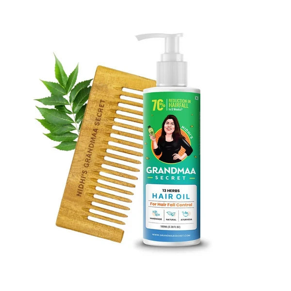 Nidhi's Grandmaa Secret Natural Hair Care Combo - combo