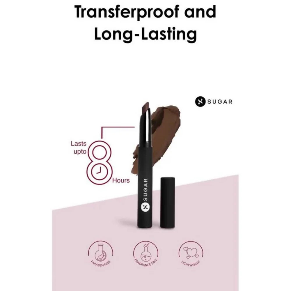 Sugar Cosmetics Matte Attack Transferproof Lipstick - 14 Caffeine Bandit - 2 gm
