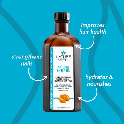 Nature Spell Argan Oil For Hair & Skin - 150 ml