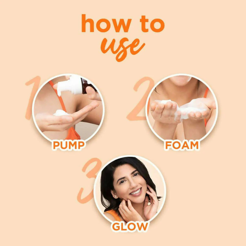 Plum Mandarin & Vitamin C Foaming Face wash - 110 ml