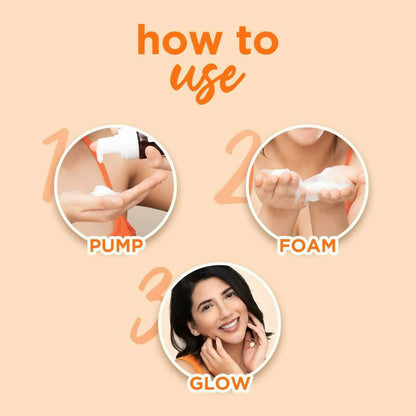 Plum Mandarin & Vitamin C Foaming Face wash - 110 ml