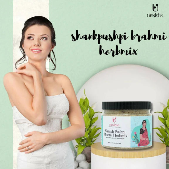 Nuskha ShankhPushpi Brahmi Herbmix - 400 gm