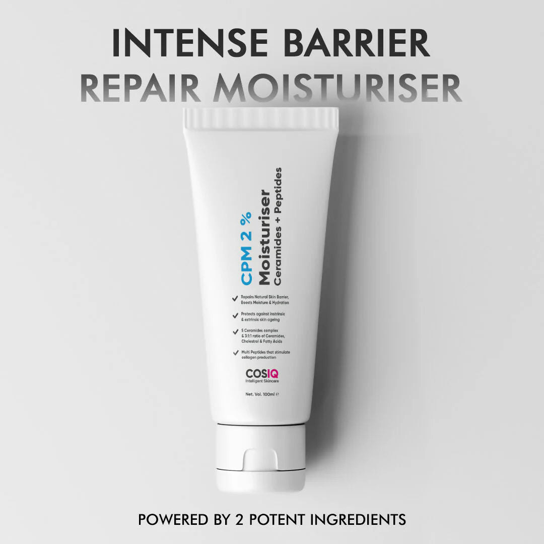 Cos-IQ CPM 2% Ceramides & Peptides Moisturizer - 100 ml