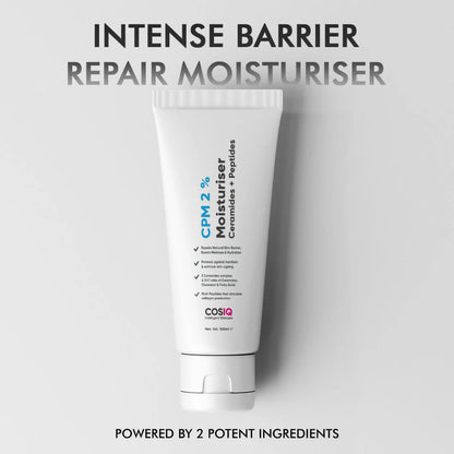 Cos-IQ CPM 2% Ceramides & Peptides Moisturizer - 100 ml