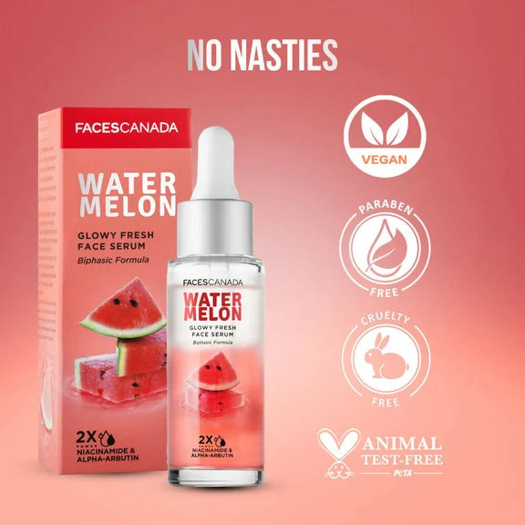 Faces Canada Watermelon Glowy Fresh Face Serum - 27 ml