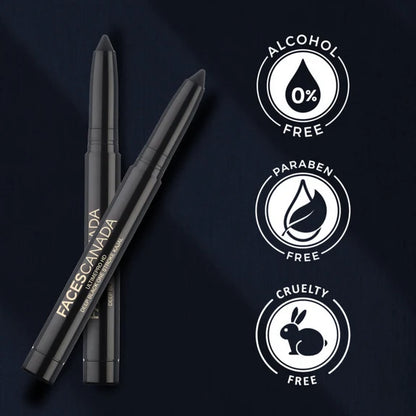 Faces Canada Ultime Pro HD Deep Black One Stroke Kajal - 1.4 gm