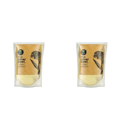 Vijaya Traditional Recipes The Silver Bowl Jowar (Sorghum) Rava - 500 gm - Pack of 2