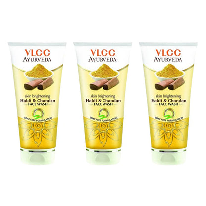 VLCC Skin Brightening Haldi & Chandan Face Wash - 100ml - Pack of 1